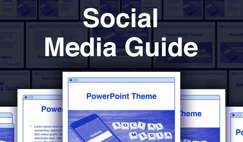 Social Media Guide PowerPoint Template