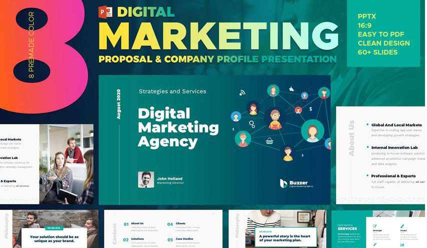Digital Marketing Agency for Powerpoint