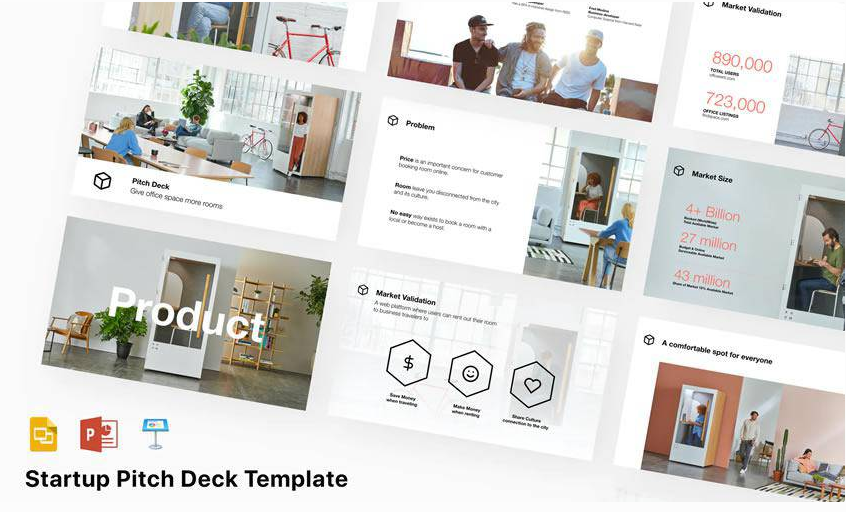 Startup & Business Pitch Deck Template