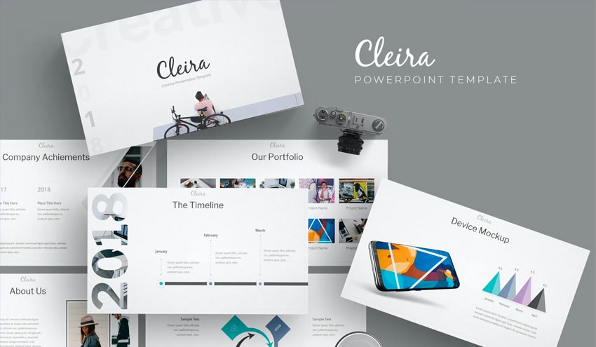 Cleira PowerPoint Template