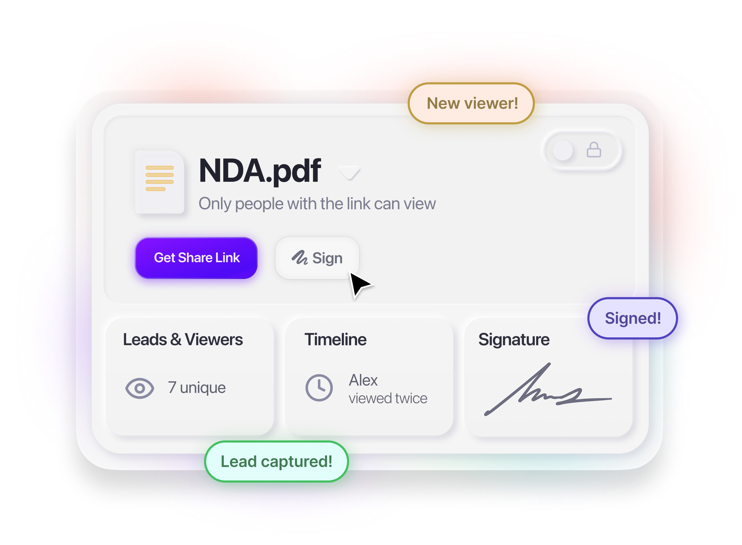 securedocs-alternative-dashboard Sizle Deal Room - Real-Time Document Analytics Dashboard